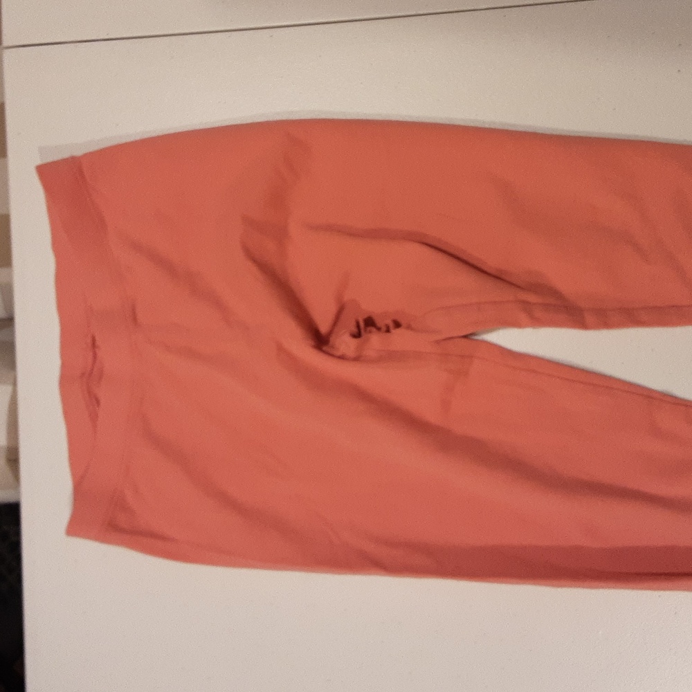 Orange leggings